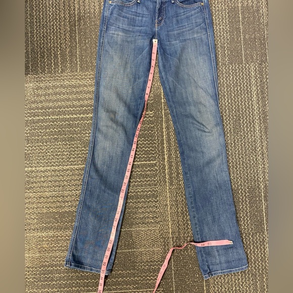 MOTHER Denim THE RASCAL Skinny Jean in Leaving Paradise Wash Size 25 - Picture 10 of 12